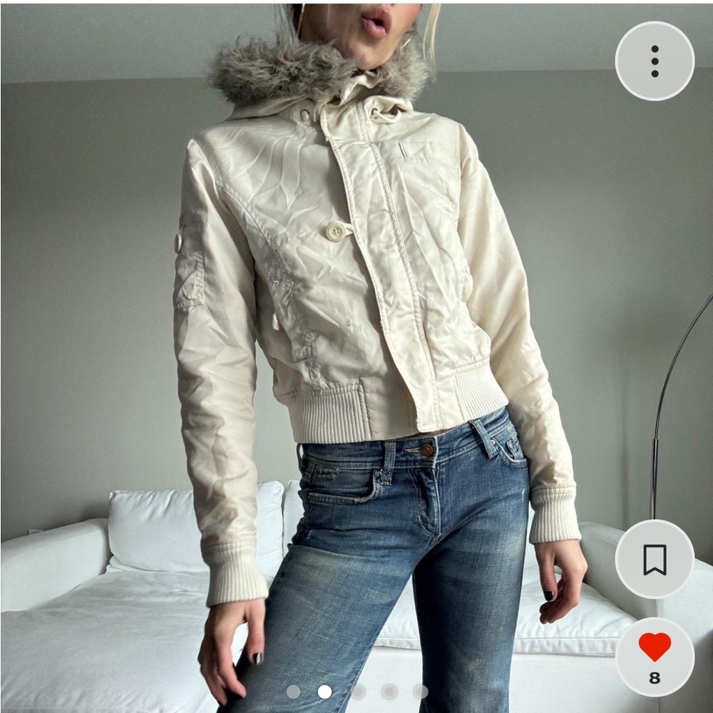 Y2K FUR LINED JACKET